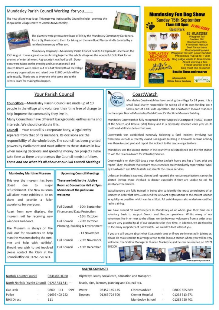 Mundesley Tide page 2 