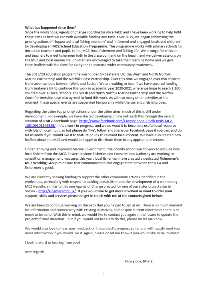 Cromer Shoal Chalk Beds page 2
