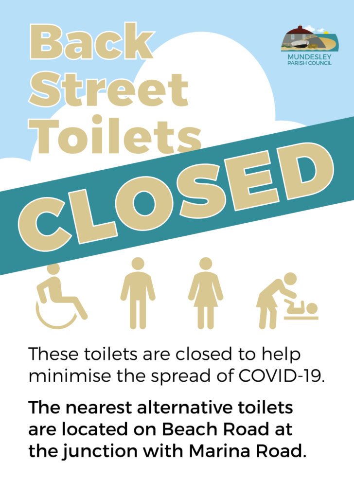 Back Street toilets closed due to covid-19