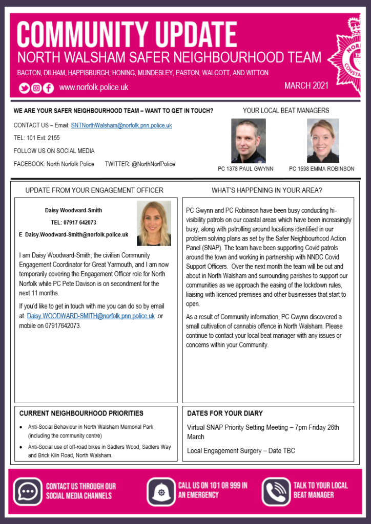 POLICE NEWSLETTER PAGE 1