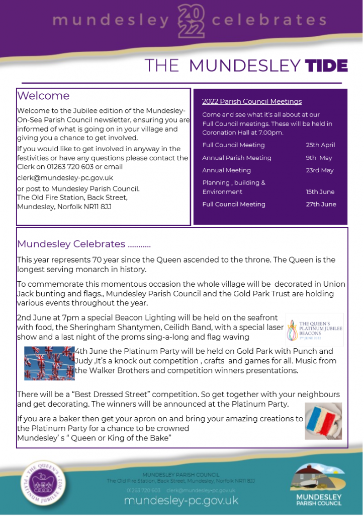 SPRING NEWSLETTER PAGE 1