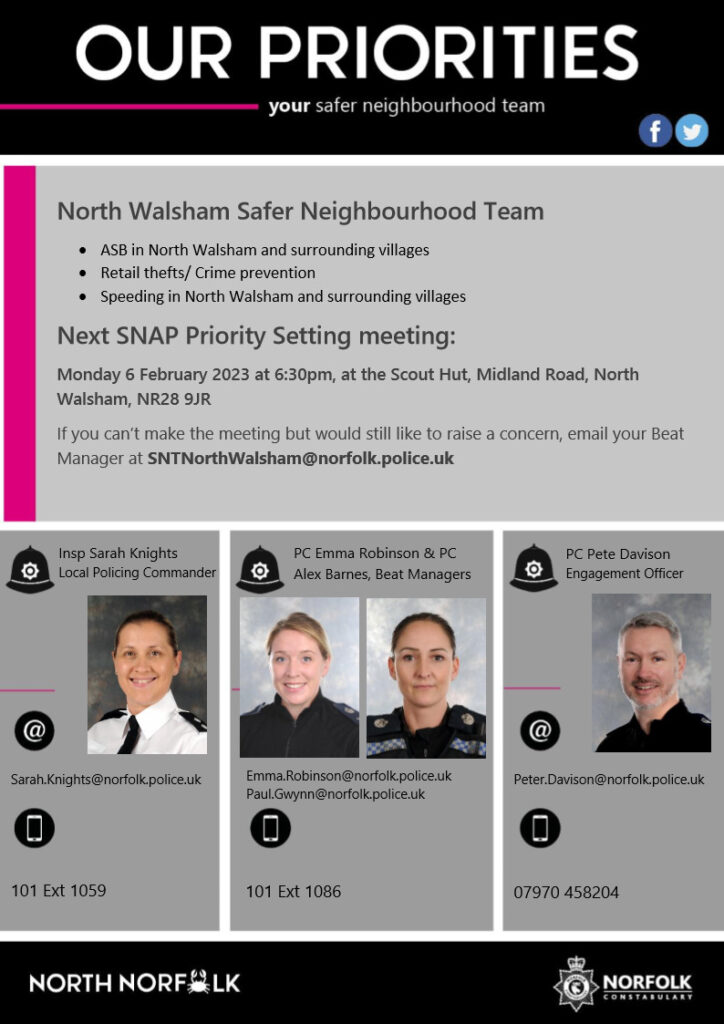 C23 Police Priority Setting Meeting